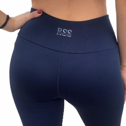 Calza Azul Marino Lisa S-M-L-XL