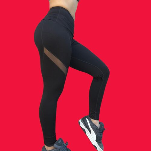 Calza Negra  Imilla con Tul  S-M-L-XL